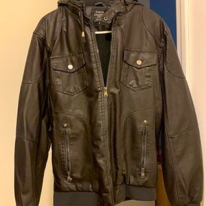 Chaos crucker leather jacket